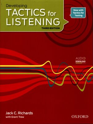 cover image of Developing tactics for listening
